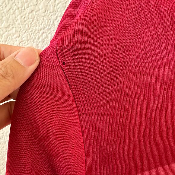 Exclusively Misook Set of two Top Long Sleeves Sweater Colorblock Women's Sz M - Picture 4 of 13